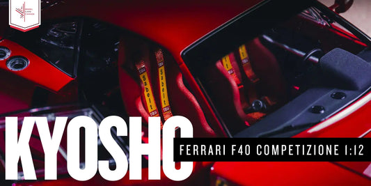The Kyosho Ferrari F40 Competizione 1:12 - A Tribute to Racing Royalty