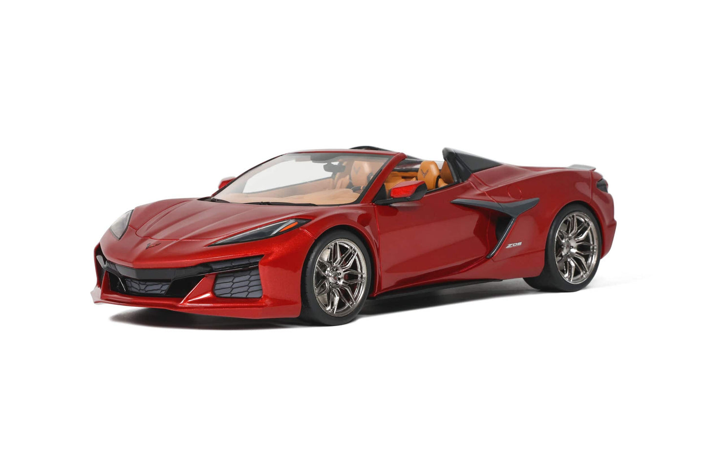 GT Spirit - Chevrolet Corvette Cabriolet Z06 (C8) (Red Mist Metallic) 1:18 Scale Model Car - Model Cars Canada Inc.