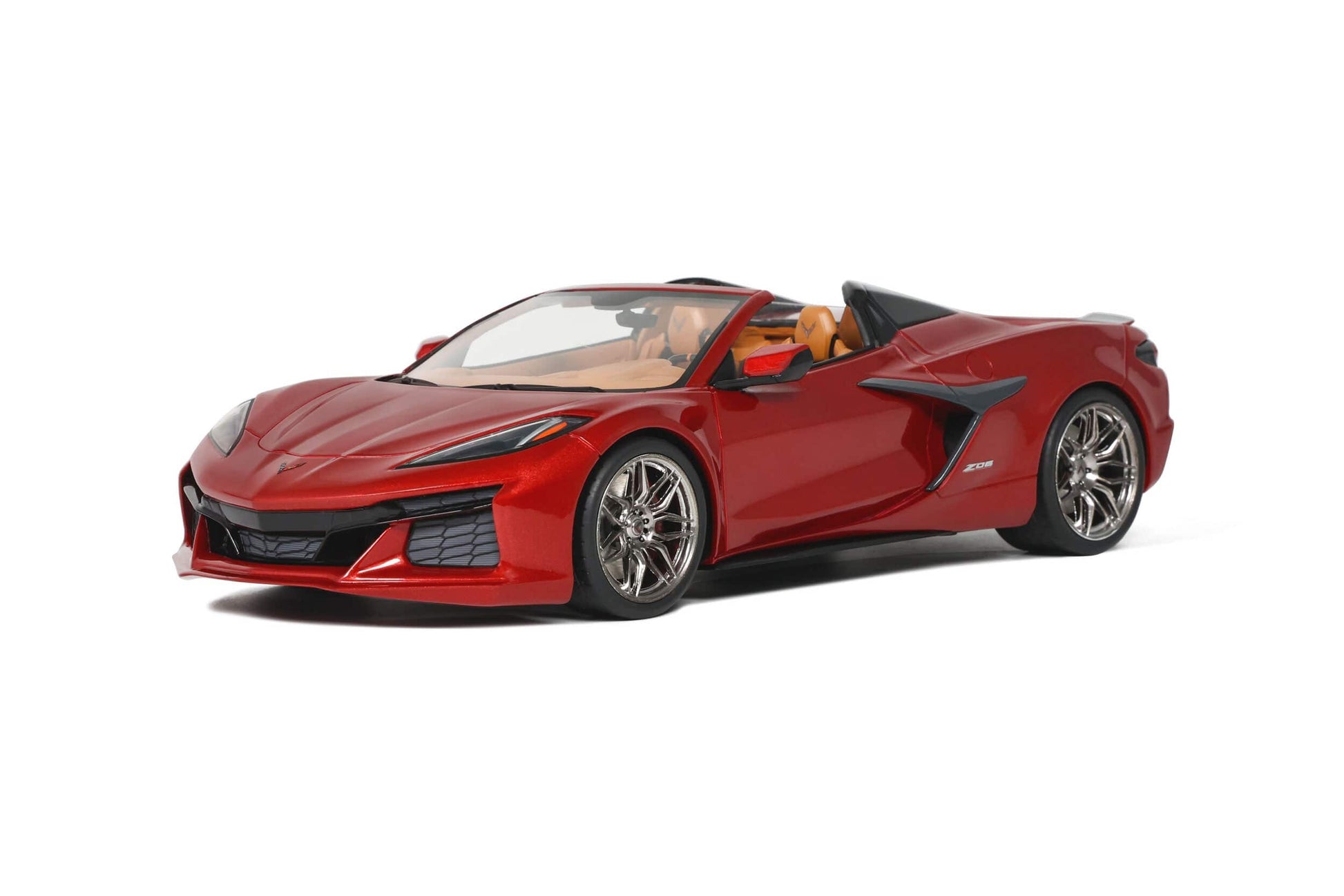 GT Spirit - Chevrolet Corvette Cabriolet Z06 (C8) (Red Mist Metallic) 1:18 Scale Model Car - Model Cars Canada Inc.