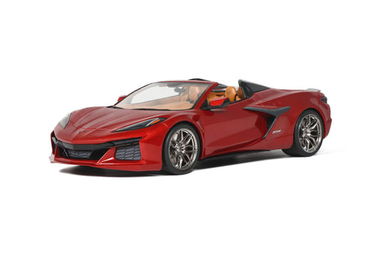 GT Spirit - Chevrolet Corvette Cabriolet Z06 (C8) (Red Mist Metallic) 1:18 Scale Model Car - Model Cars Canada Inc.