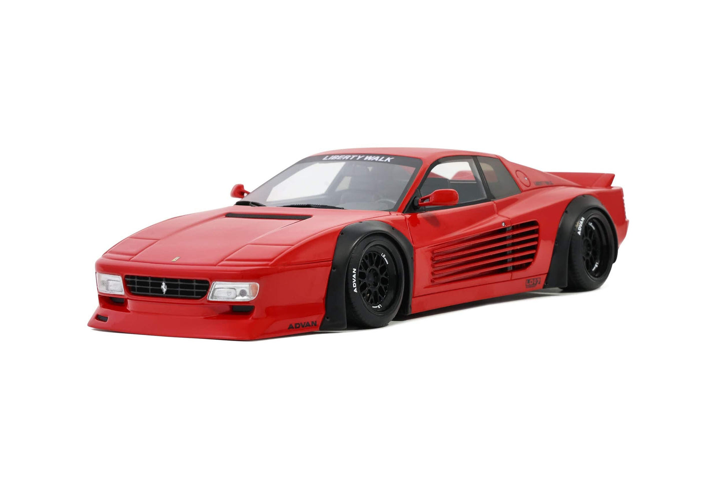 GT Spirit - Liberty Walk Ferrari 512TR Tesstarosta (Rosso Corsa) 1:18 Scale Model Car - Model Cars Canada Inc.