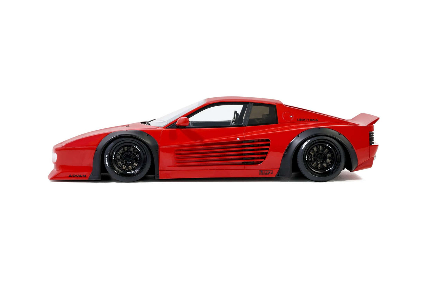 GT Spirit - Liberty Walk Ferrari 512TR Tesstarosta (Rosso Corsa) 1:18 Scale Model Car - Model Cars Canada Inc.