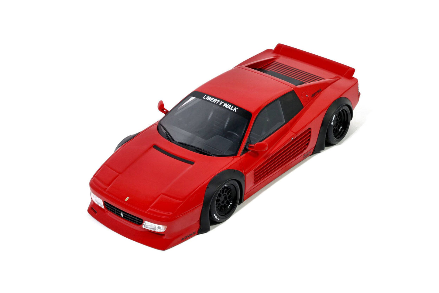 GT Spirit - Liberty Walk Ferrari 512TR Tesstarosta (Rosso Corsa) 1:18 Scale Model Car - Model Cars Canada Inc.