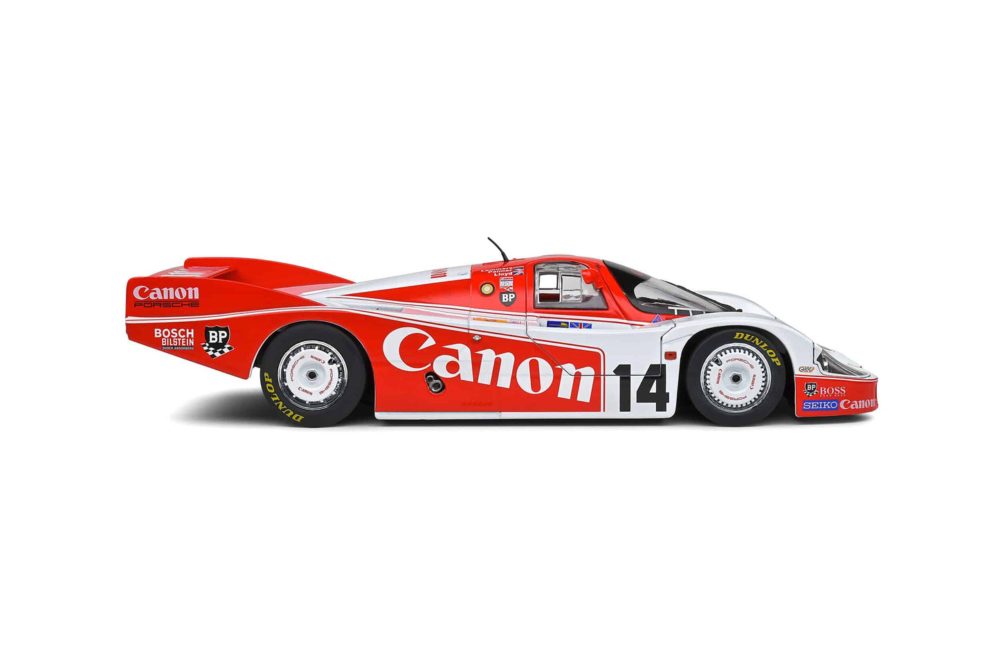 Solido - Porsche 956 LH (Canon) 1:18 Scale Model Car - Model Cars Canada Inc.