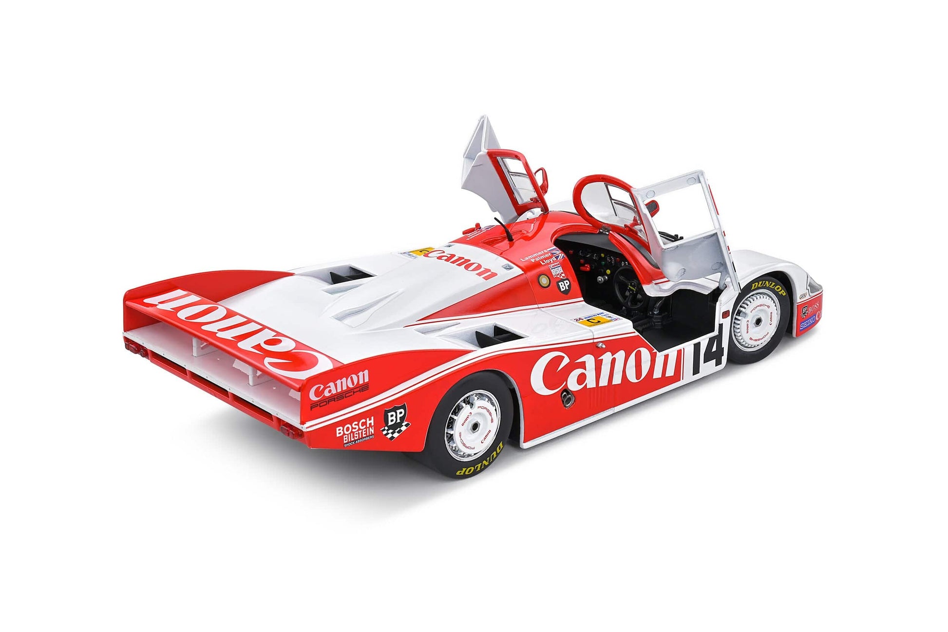 Solido - Porsche 956 LH (Canon) 1:18 Scale Model Car - Model Cars Canada Inc.