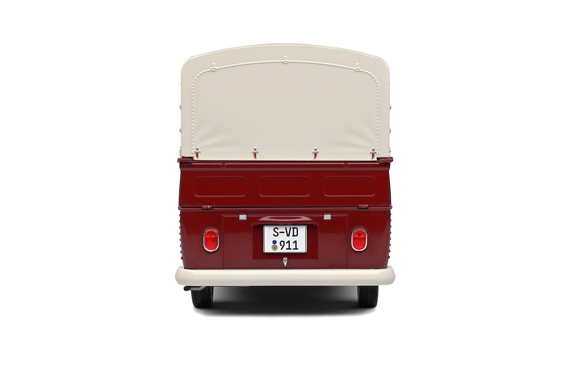 Solido - Volkswagen Transporter (T1) "Porsche Service" (Red) 1:18 Scale Model Car - Model Cars Canada Inc.