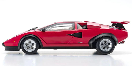 Kyosho - Lamborghini Countach Walter Wolf (Red) 1:12 Scale Model Car - Model Cars Canada Inc.