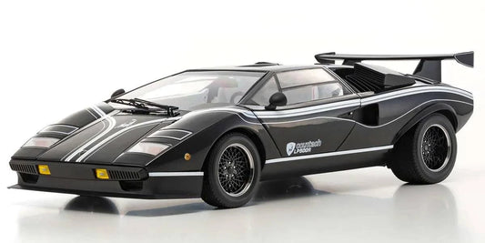 Kyosho - Lamborghini Countach LP500R (Black) 1:12 Scale Model Car - Model Cars Canada Inc.