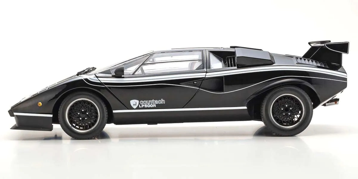 Kyosho - Lamborghini Countach LP500R (Black) 1:12 Scale Model Car