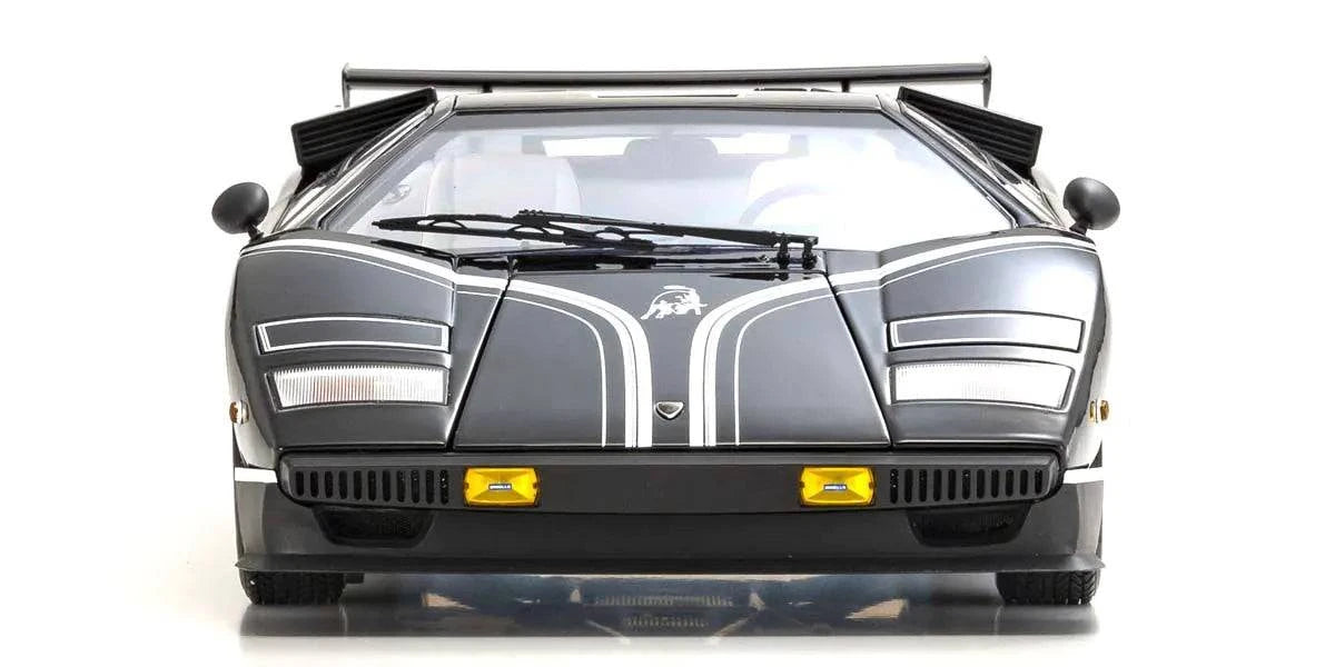Kyosho - Lamborghini Countach LP500R (Black) 1:12 Scale Model Car - Model Cars Canada Inc.