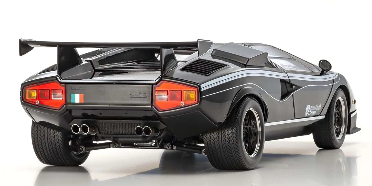 Kyosho - Lamborghini Countach LP500R (Black) 1:12 Scale Model Car