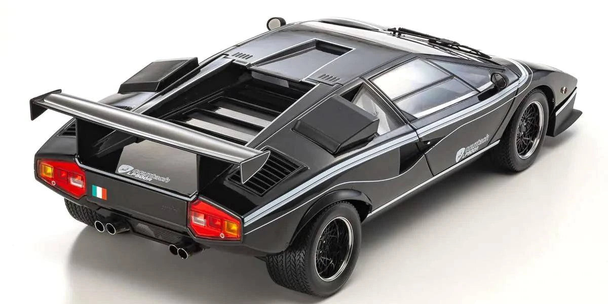 Kyosho - Lamborghini Countach LP500R (Black) 1:12 Scale Model Car - Model Cars Canada Inc.