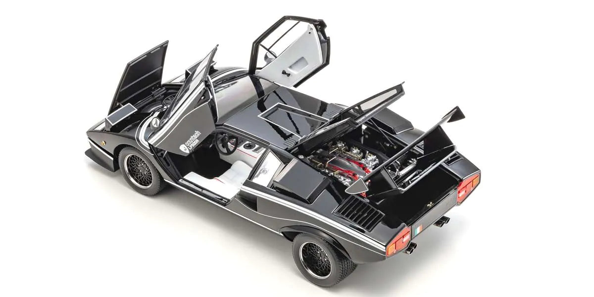 Kyosho - Lamborghini Countach LP500R (Black) 1:12 Scale Model Car