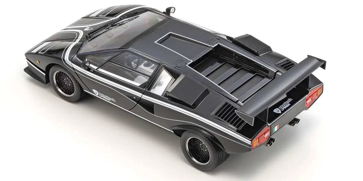 Kyosho - Lamborghini Countach LP500R (Black) 1:12 Scale Model Car - Model Cars Canada Inc.