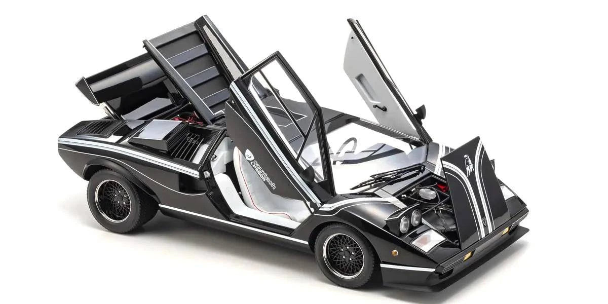 Kyosho - Lamborghini Countach LP500R (Black) 1:12 Scale Model Car - Model Cars Canada Inc.