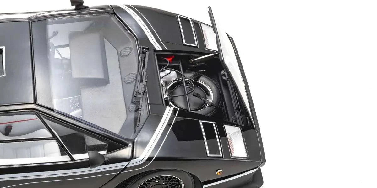 Kyosho - Lamborghini Countach LP500R (Black) 1:12 Scale Model Car - Model Cars Canada Inc.