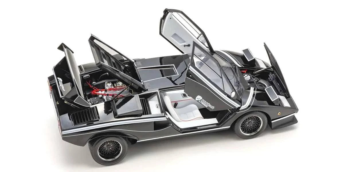 Kyosho - Lamborghini Countach LP500R (Black) 1:12 Scale Model Car - Model Cars Canada Inc.