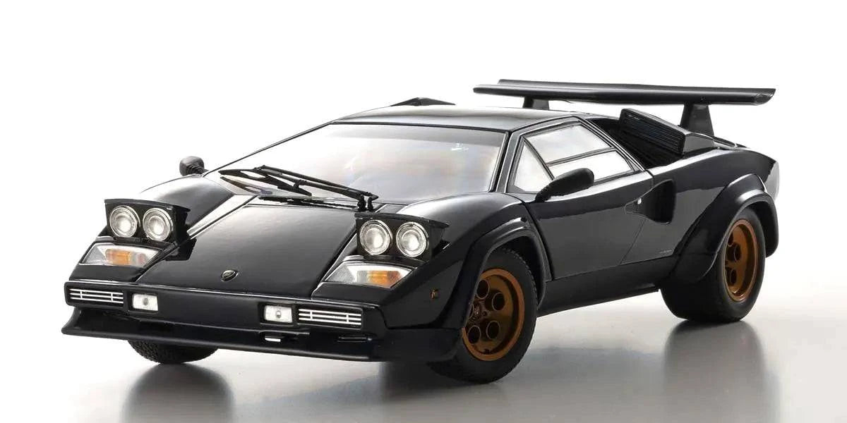 Kyosho - Lamborghini Countach Walter Wolf 3 (Dark Blue) 1:18 Scale Model Car - Model Cars Canada Inc.