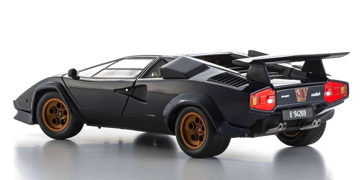 Kyosho - Lamborghini Countach Walter Wolf 3 (Dark Blue) 1:18 Scale Model Car - Model Cars Canada Inc.