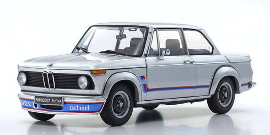 Kyosho - BMW 2002 Turbo (Silver) 1:18 Scale Model Car - Model Cars Canada Inc.