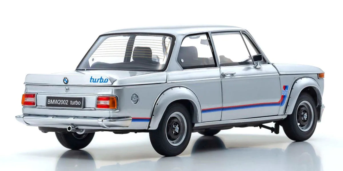 Kyosho - BMW 2002 Turbo (Silver) 1:18 Scale Model Car