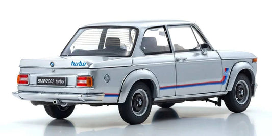 Kyosho - BMW 2002 Turbo (Silver) 1:18 Scale Model Car - Model Cars Canada Inc.