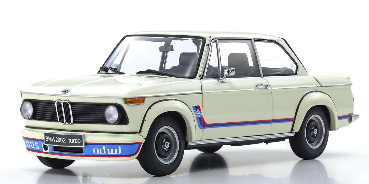 Kyosho - BMW 2002 Turbo (White) 1:18 Scale Model Car