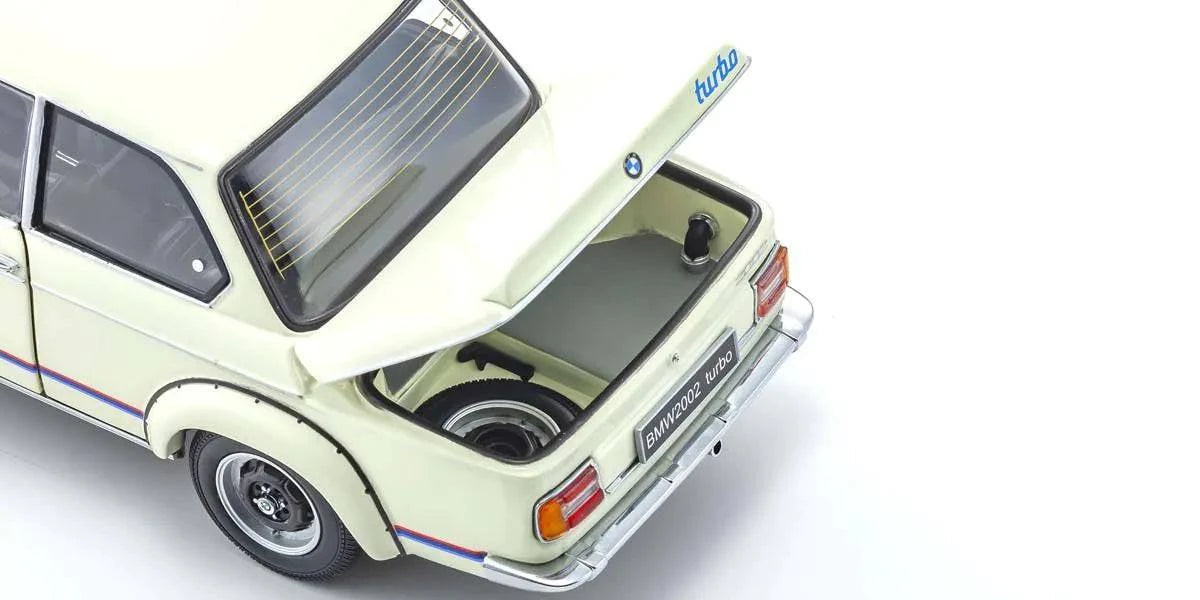 Kyosho - BMW 2002 Turbo (Silver) 1:18 Scale Model Car - Model Cars Canada Inc.