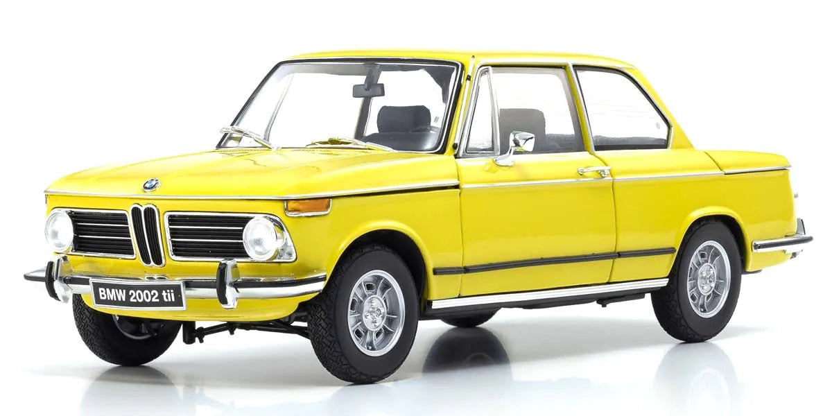 Kyosho - BMW 2002Tii (Yellow) 1:18 Scale Model Car