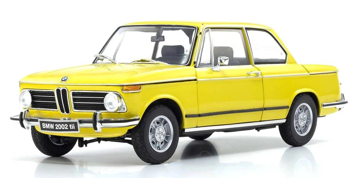 Kyosho - BMW 2002Tii (Yellow) 1:18 Scale Model Car - Model Cars Canada Inc.