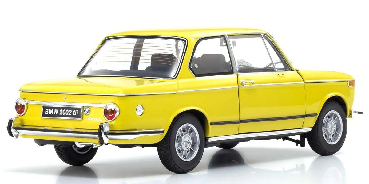 Kyosho - BMW 2002Tii (Yellow) 1:18 Scale Model Car