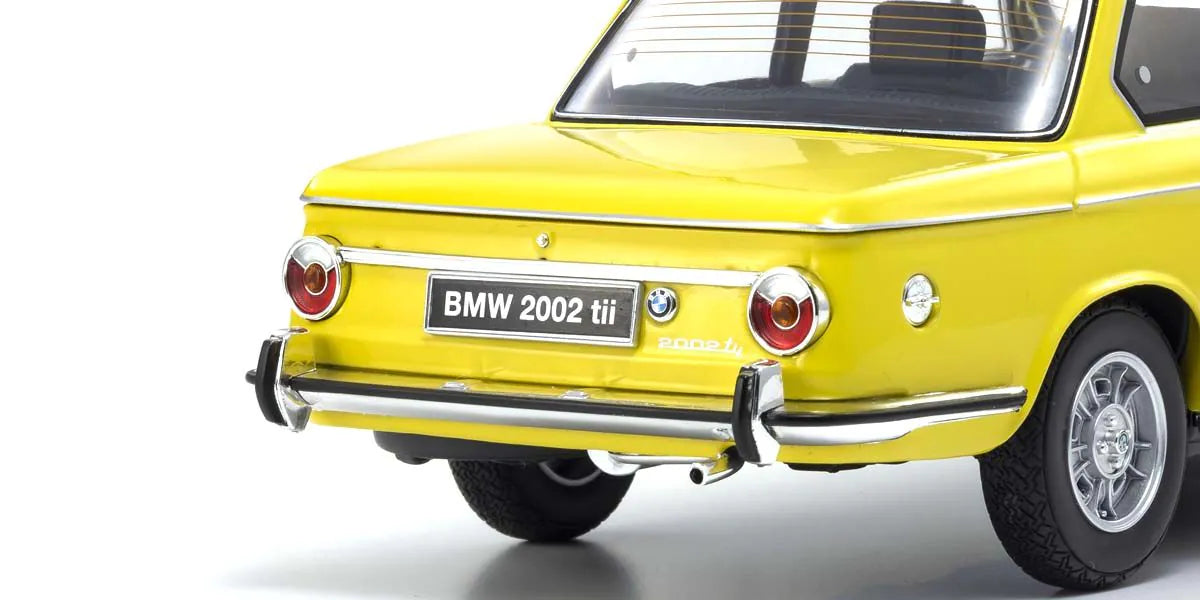 Kyosho - BMW 2002Tii (Yellow) 1:18 Scale Model Car