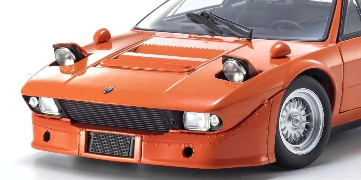 Kyosho - Lamborghini Urraco P250 Rallye (Orange) 1:18 Scale Model - Model Cars Canada Inc.