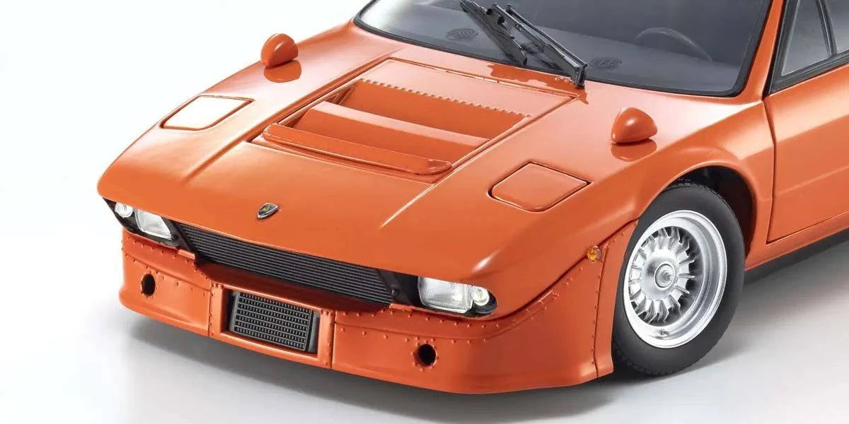 Kyosho - Lamborghini Urraco P250 Rallye (Orange) 1:18 Scale Model - Model Cars Canada Inc.