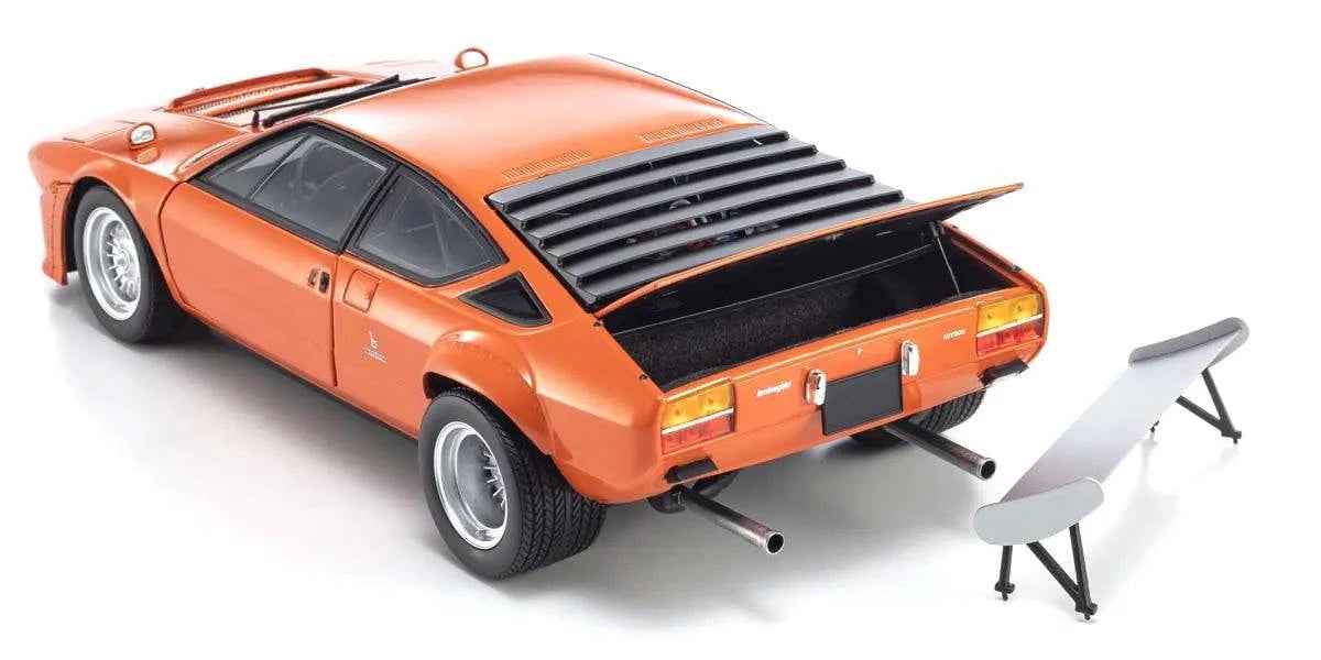 Kyosho - Lamborghini Urraco P250 Rallye (Orange) 1:18 Scale Model - Model Cars Canada Inc.