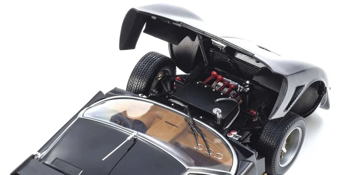 Kyosho - Lamborghini Miura SVR (Black/Gold) 1:18 Scale Model Car - Model Cars Canada Inc.