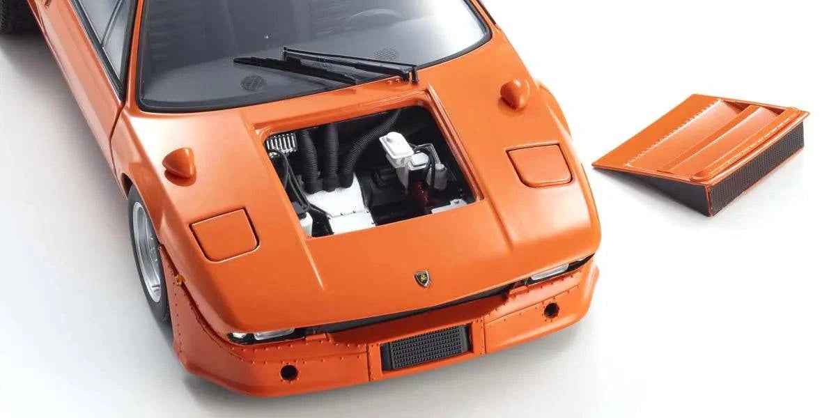 Kyosho - Lamborghini Urraco P250 Rallye (Orange) 1:18 Scale Model - Model Cars Canada Inc.