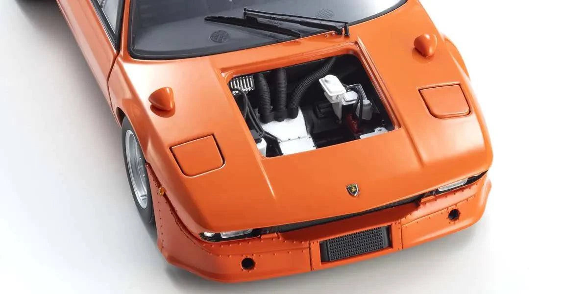 Kyosho - Lamborghini Urraco P250 Rallye (Orange) 1:18 Scale Model - Model Cars Canada Inc.