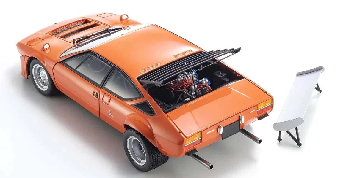 Kyosho - Lamborghini Urraco P250 Rallye (Orange) 1:18 Scale Model - Model Cars Canada Inc.
