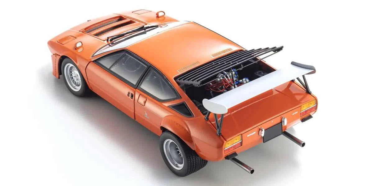 Kyosho - Lamborghini Urraco P250 Rallye (Orange) 1:18 Scale Model - Model Cars Canada Inc.