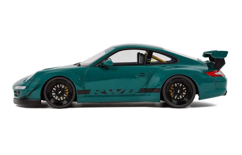 GT Spirit - RWB Porsche 911 (997) "Syunkashuto" (Hell Green) 1:18 Scale Model Car - Model Cars Canada Inc.