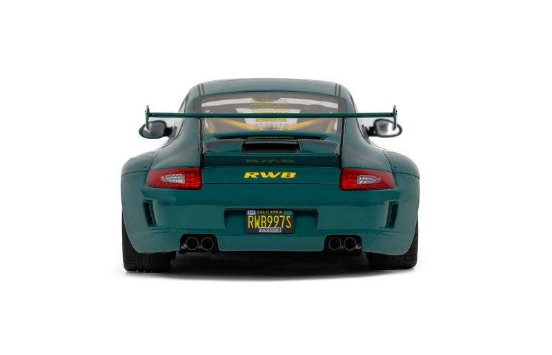 GT Spirit - RWB Porsche 911 (997) "Syunkashuto" (Hell Green) 1:18 Scale Model Car - Model Cars Canada Inc.