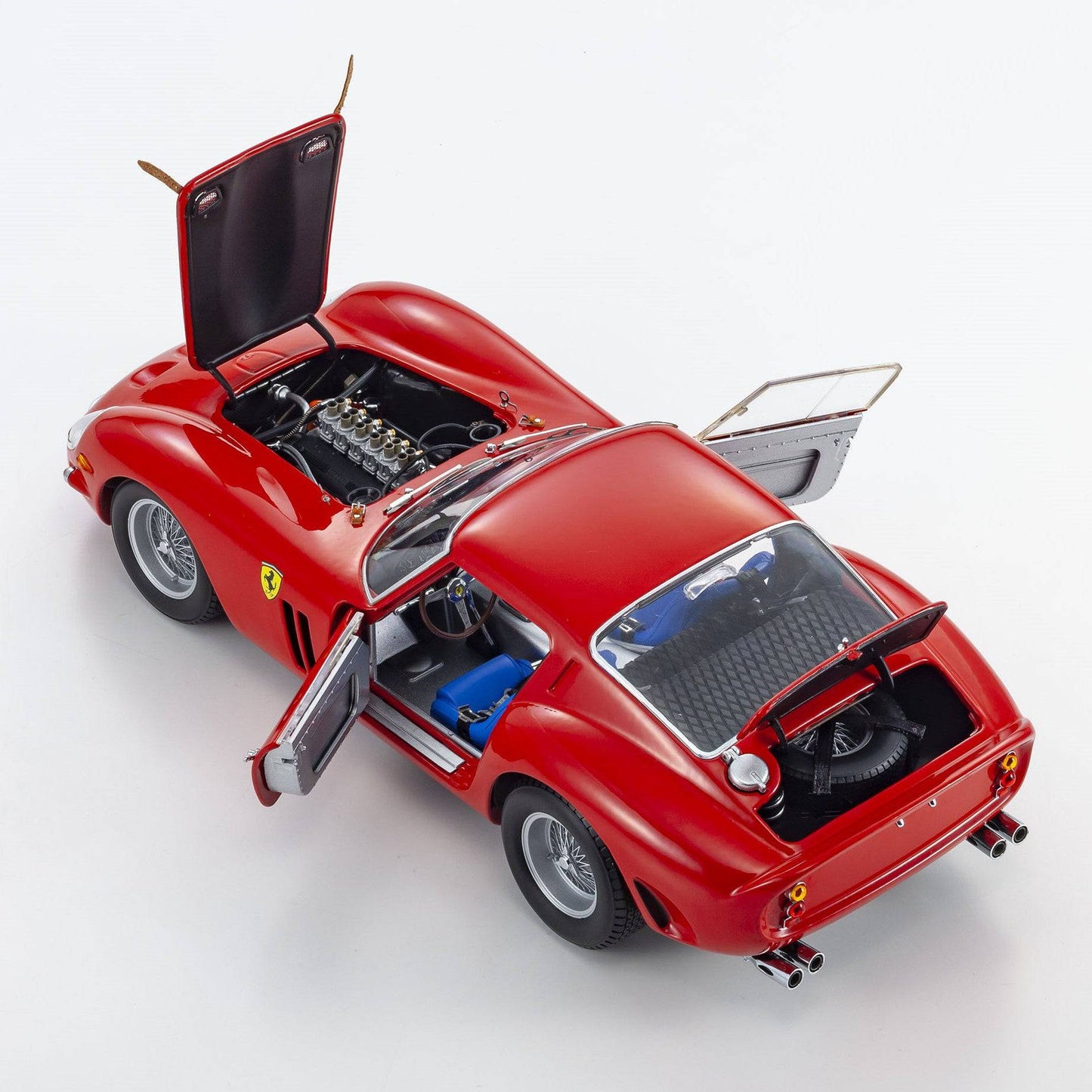 Kyosho - Ferrari 250 GTO Street (Rosso Corsa Red) 1:18 Scale Model Car - Model Cars Canada Inc.