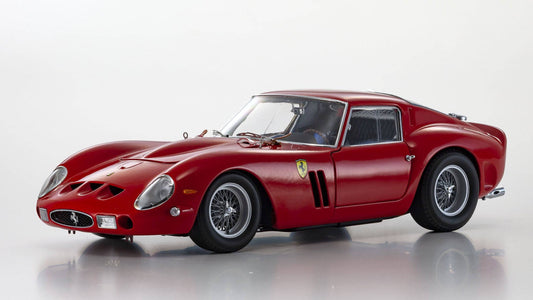 Kyosho - Ferrari 250 GTO Street (Rosso Corsa Red) 1:18 Scale Model Car - Model Cars Canada Inc.