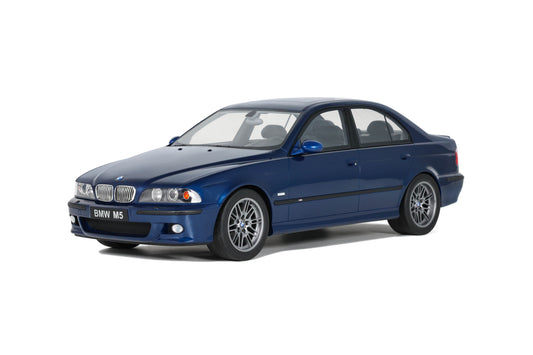 OttOmobile - BMW M5 (E39) Sedan (Avus Blue) 1:12 Scale Model Car