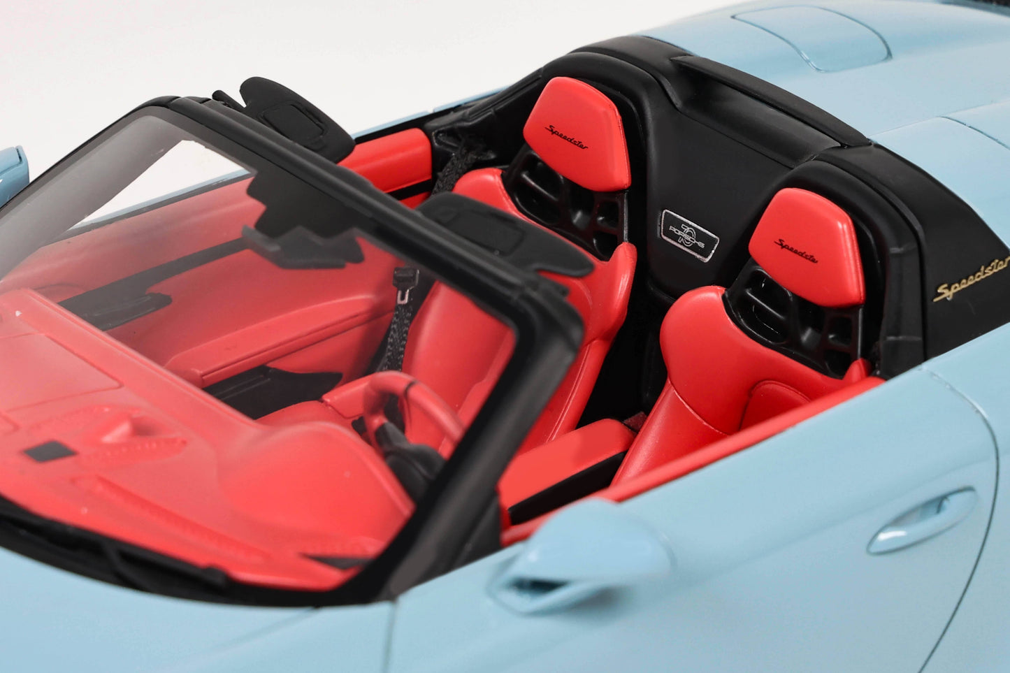 GT Spirit - Porsche 911 Speedster (991.2) (Meissen Blue) 1:18 Scale Model Car - Model Cars Canada Inc.