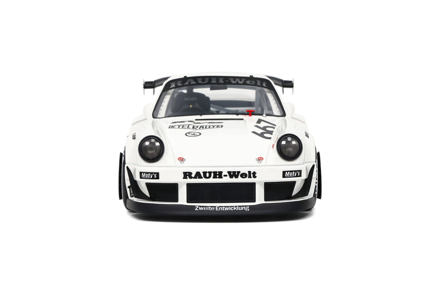 GT Spirit - RWB Porsche 911 (964) "Coast Cycles" (Carrara White) 1:18 Scale Model - Model Cars Canada Inc.