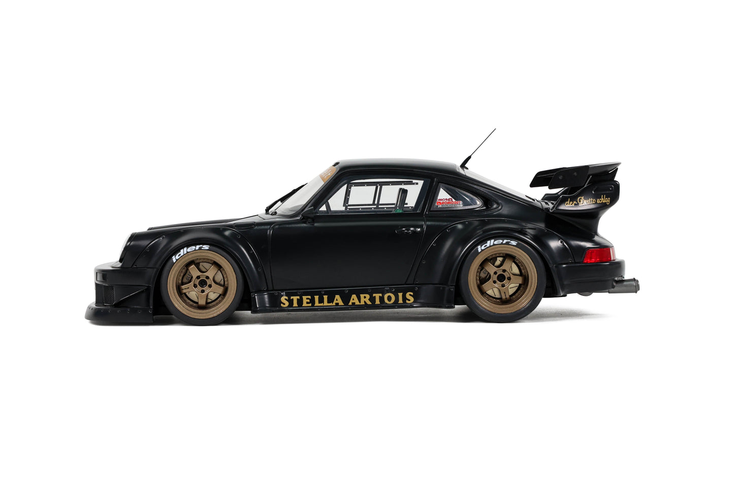 GT Spirit - RWB Porsche 911 (930) "Stella Artois" (Satin Black) 1:18 Scale Model Car - Model Cars Canada Inc.