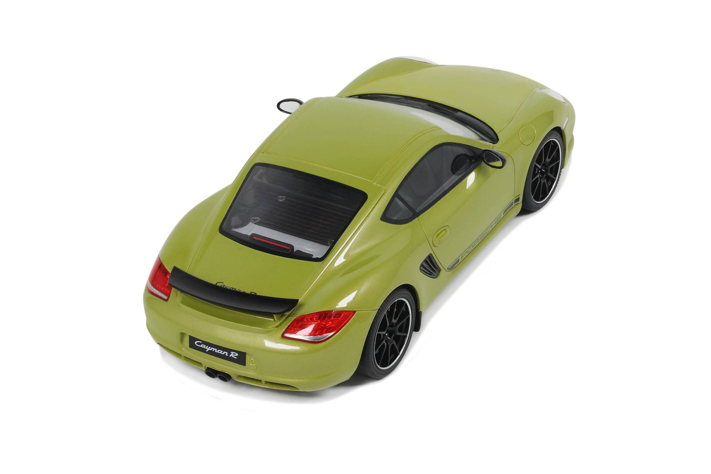 GT Spirit - Porsche Cayman R (987.2) (Peridot Metallic) 1:18 Scale Model - Model Cars Canada Inc.