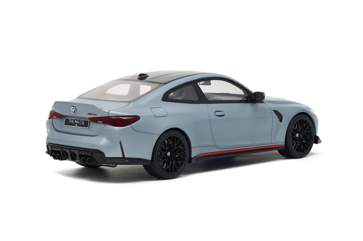 GT Spirit - BMW M4 CSL (G82) (Frozen Brooklyn Grey) 1:18 Scale Model Car